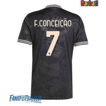 Juventus Francisco Conceicao #7 Tricou Fotbal Replică 2025-26 Barbati Treilea